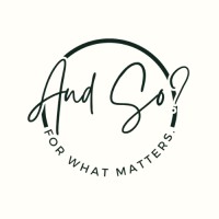 And So? logo - Similar company to The People Decoder