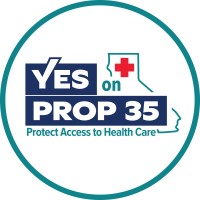 Yes on Prop 35 logo - Similar company to California Medical Association