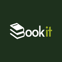 Book It logo - Similar company to Biblioteca Celestino Domingues (Eshte)