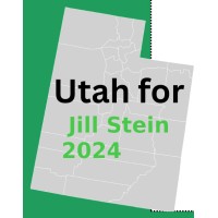 Utah for Jill Stein 2024 logo - Similar company to Jill𐇲Stein'S Presidential␟Campaign