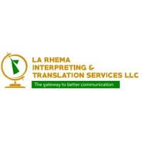 La Rhema Interpreting & Translating Services LLC logo - Similar company to Mosaic Interpreting Services