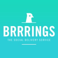 BRRRINGS - the social delivery service logo - Similar company to Yellow Markets
