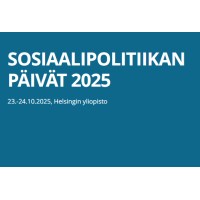 Sosiaalipolitiikan päivät 2025 | Social Policy Days 2025 logo - Similar company to Mertanen Analytics Oy