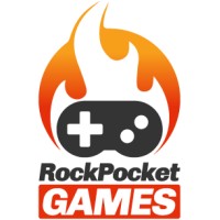 Rock Pocket Games logo - Similar company to Bonus Stage Publishing