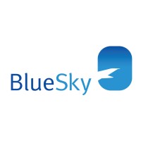 BlueSky logo - Similar company to Er Aviation