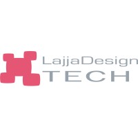 Lajja Design Tech logo - email format related to Qubos Systematic