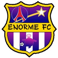 Enorme F.C. logo - Similar company to Downstairs 3D Printer