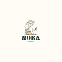 Noka Matcha logo - Similar company to Milia Matcha