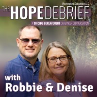The Hope Debrief - Podcast logo - Similar company to Suicide Prevention Alliance