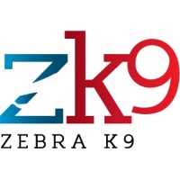 Zebra K9 logo - Similar company to Tibind