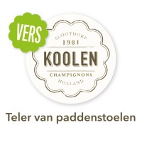 Koolen teler van Paddenstoelen logo - Similar company to Champignons Renaud