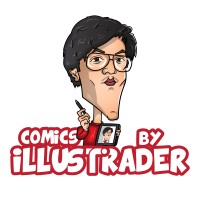 Comics by illustrader logo - Similar company to Pila Creative Lab