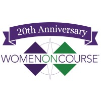Women on Course logo - Similar company to Tumbleweeds Creative Studio