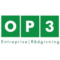 OP3 Byg A/S logo - Similar company to Parcelhuset.Dk