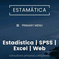 Estadística, Excel y SPSS (ESTAMÁTICA) logo - Similar company to Krea Más - Consultoría Estadística | Data Science