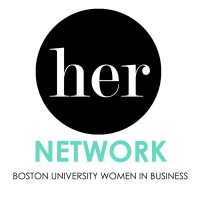 herNetwork: Boston University Women in Business Club logo - Similar company to Biztech Boston University