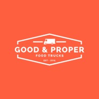 Good & Proper Food Trucks logo - Similar company to The Proper Food Group