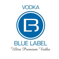 Blue Label Vodka logo - Similar company to Pyramid Vodka