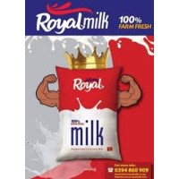 Royal Milk logo - Similar company to Beldeluxe Sleepwear