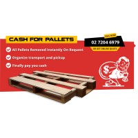 Cash for pallets logo - Similar company to Sakrgroup