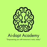 Ai-Dapt Academy logo - Similar company to Digifobs 🌎 - Learn How To Build A Multi-Crore Coaching Business Using Ai  🔥