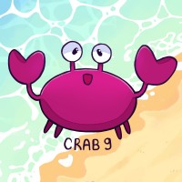 Crab 9 logo - Similar company to Cosmos Games Studio