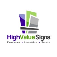 High Value Signs logo - Similar company to San Pedro Electric Sign Company