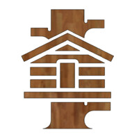 Wood house makers logo - Similar company to Wood Computer