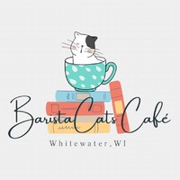 BaristaCats Café logo - Similar company to Coffee Cat Comics