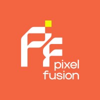 The Pixel Fusion logo - Similar company to Rising Brands