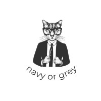 Navy or Grey logo - Similar company to Relax Or Knot - Chair Massage Spot