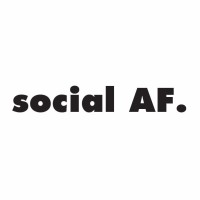 social AF logo - Similar company to Digital Glow Co. | Social Media Agency