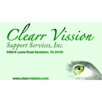 Clearr Vission Support Services logo - Similar company to A Different World Services Llc