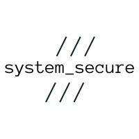 System Secure logo - Similar company to Hudson Black