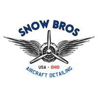 Snow Bros Aircraft Detailing logo - Similar company to Cavu Aircraft Detailing