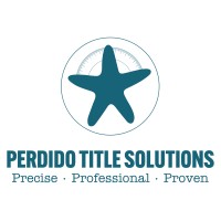 Perdido Title Solutions logo - Similar company to Northwest Escrow & Title