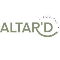 Altar'd Socials logo - Similar company to Brand Buddy Inc