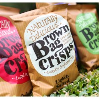 Brown Bag Crisps logo - Similar company to Just Crisps Ltd