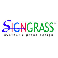 Signgrass® - synthetic grass design logo - Similar company to Arc Bv