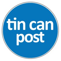 Tin Can Post logo - Similar company to Tin Can Island