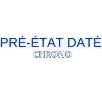Pré-état daté Chrono logo - Similar company to Cours Péret Bordeaux