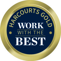 Harcourts gold Real Estate logo - Similar company to Itacoa Paris