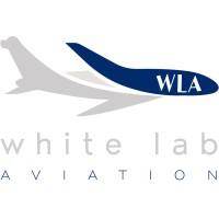 White Lab Aviation logo - Similar company to Sinaer Maintenance Division
