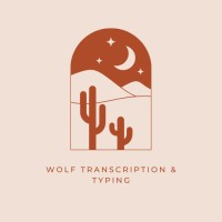 Wolf Transcription and Typing logo - Similar company to Starmoon Latest Industry Trend