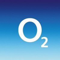 O2 (Telefónica UK) logo - Similar company to Virgin Media