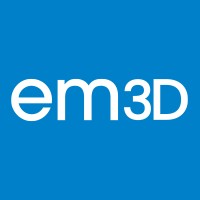 EM3D logo - Similar company to Builder 3D Printers - Large Industrial 3D Printers