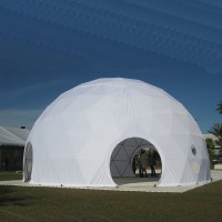 Geodesic Dome Tent | Luxury Glamping Domes | Event Dome | Greenhouse Domes | Geodome House logo - Similar company to Yuntu Tent Technology Co., Ltd