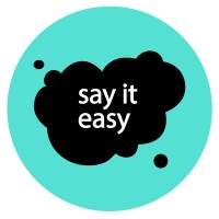 Say it easy logo - Similar company to Podcast Cloudcity