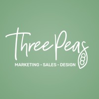 Three Peas Marketing logo - Similar company to Digital Lemonade | Strategic Brand & Web Design Studio | Gold Coast, Australia