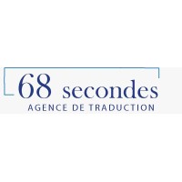68 secondes traduction logo - Similar company to Digiscribe - Transcription Et Relecture/Correction
